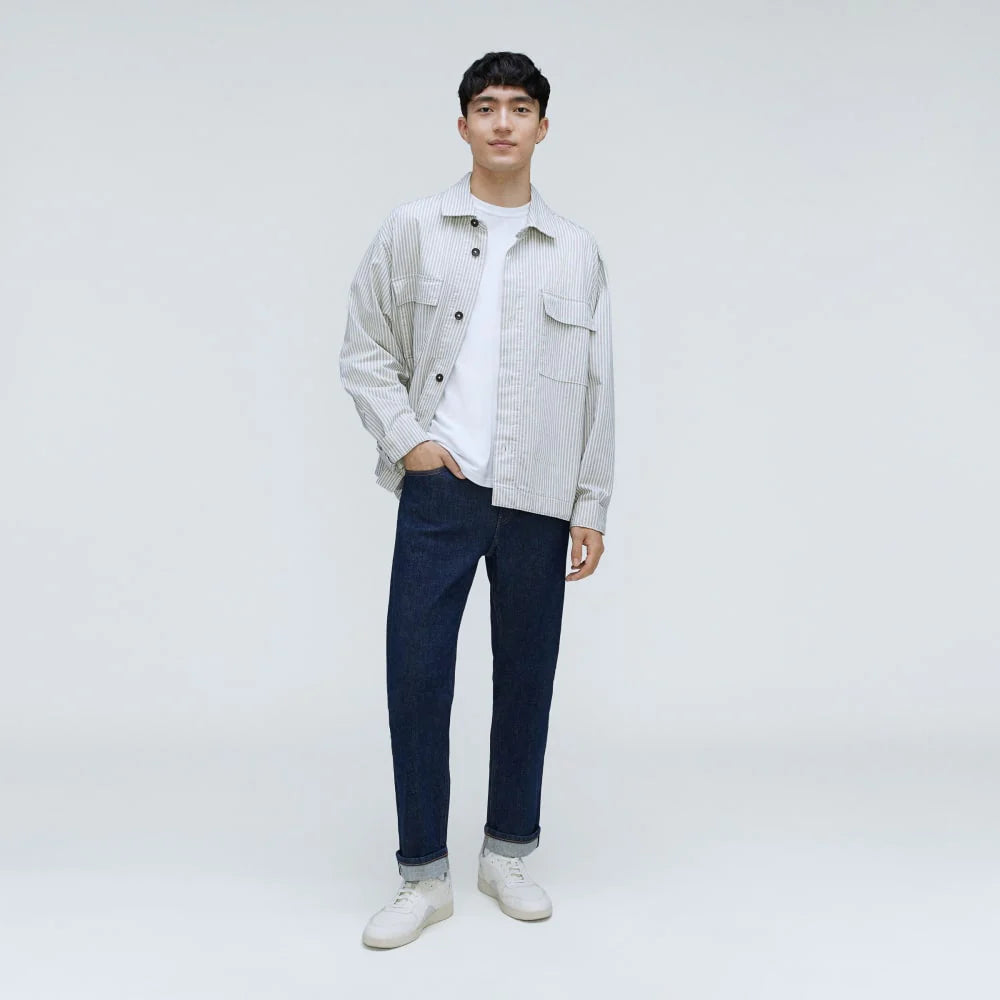 The Selvedge Straight Fit Jean | Indigo Rinse
