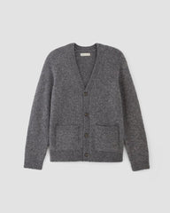 The Cloud Relaxed Cardigan | Heathered Dark Charcoal