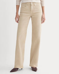 The Column Jean | Garment-Dyed Tan | 33" Inseam