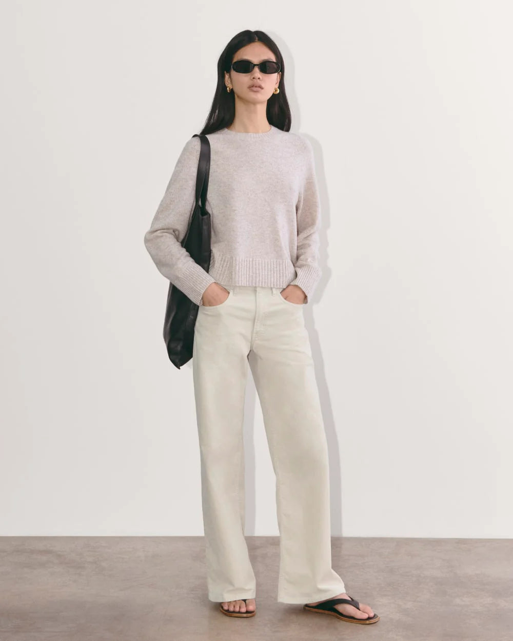 The Mid-Way Pant in Corduroy | Sandstone