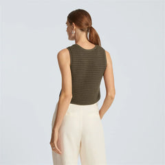 The Crochet Knit Cami | Beech