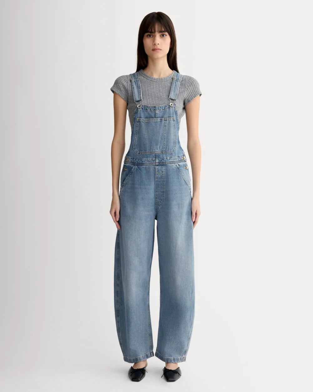 The Curve Overall | Light Indigo
