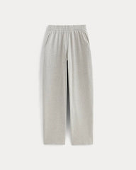 The Off-Duty Barrel Pant | Pale Heather Grey
