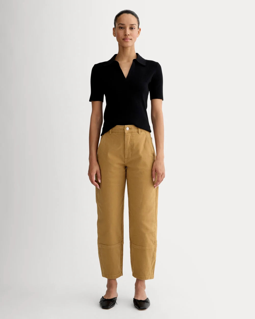 The Utility Barrel Pant | Oak Brown | Regular