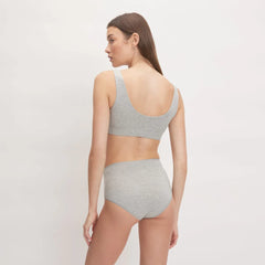 The Cotton High-Rise Hipster |  Heathered Grey