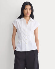 Muscle Shirt in Lightweight Cotton | White
