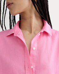 The Must-Have Shirt in Linen | Deep Pink