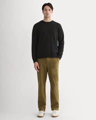The Classic Sweater in Everyday Cotton | Black