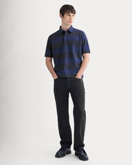 Vintage Rugby Polo | Navy / Black