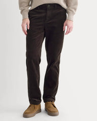 Wide Wale Corduroy Trouser | Dark Chocolate