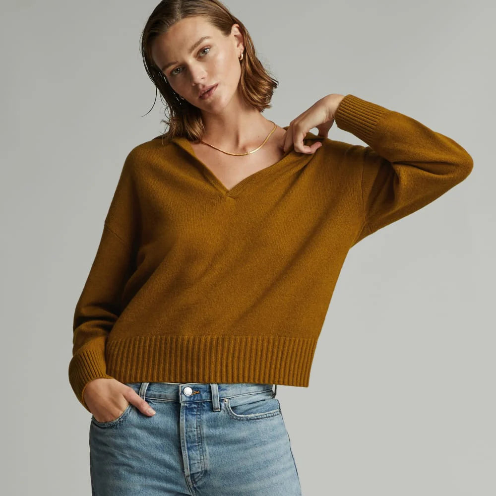 The Cashmere Polo | Tapenade