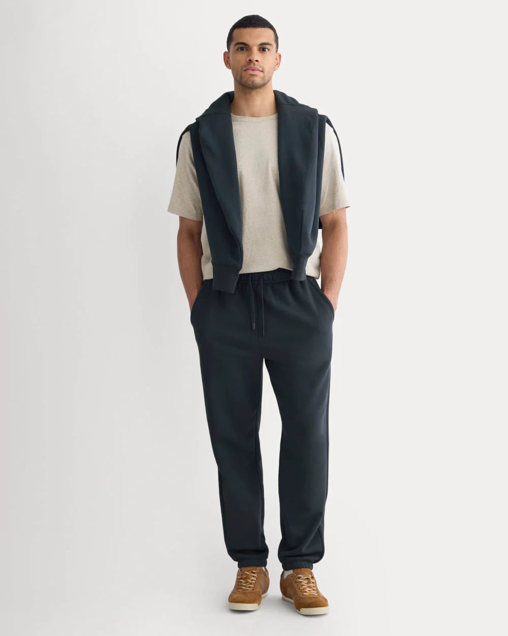 Luxe Fleece Jogger | Deep Navy