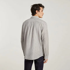 The Long-Sleeve Summer Shirt | Black / White