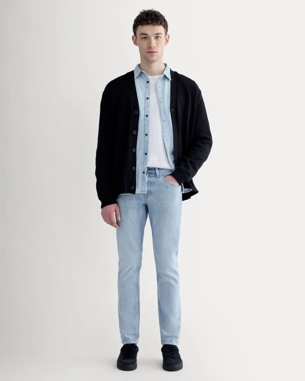 The Selvedge Slim-Fit Jean | Clear Sky Blue
