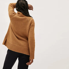 The Cloud Turtleneck | Heathered Chai
