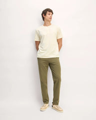 The Essential Organic Garment-Dyed Henley | Parchment