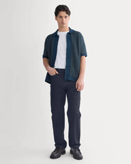 Button-Down Resort Polo | Midnight Navy/Kalamata