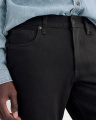 The Athletic 4-Way Stretch Organic Jean | Uniform | Black