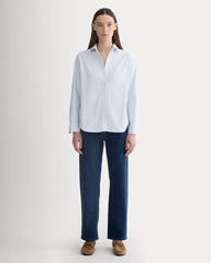 The Must-Have Oxford Shirt | White / Blue
