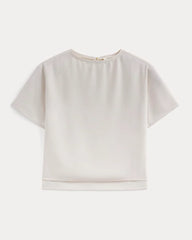 Drapey Crepe Top | Birch