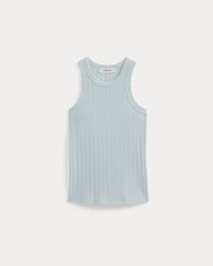 Racerback Tank in Pointelle | Skywriting