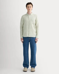 The Classic Shirt in Linen | Elm Gingham