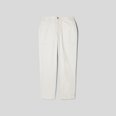The Organic Cotton Herringbone Pant | Bone