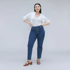 The '90s Cheeky Hourglass Jean | Deep Atlantic | 26.5" Inseam