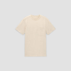 The Premium-Weight Pocket Tee | Uniform | Heathered Cashew