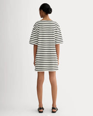 The Mariner Dress | Bone / Black