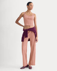 Lounge Rib Tank | Ash Rose