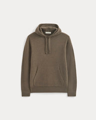 The Felted Merino Hoodie | Heather Chocolate Martini
