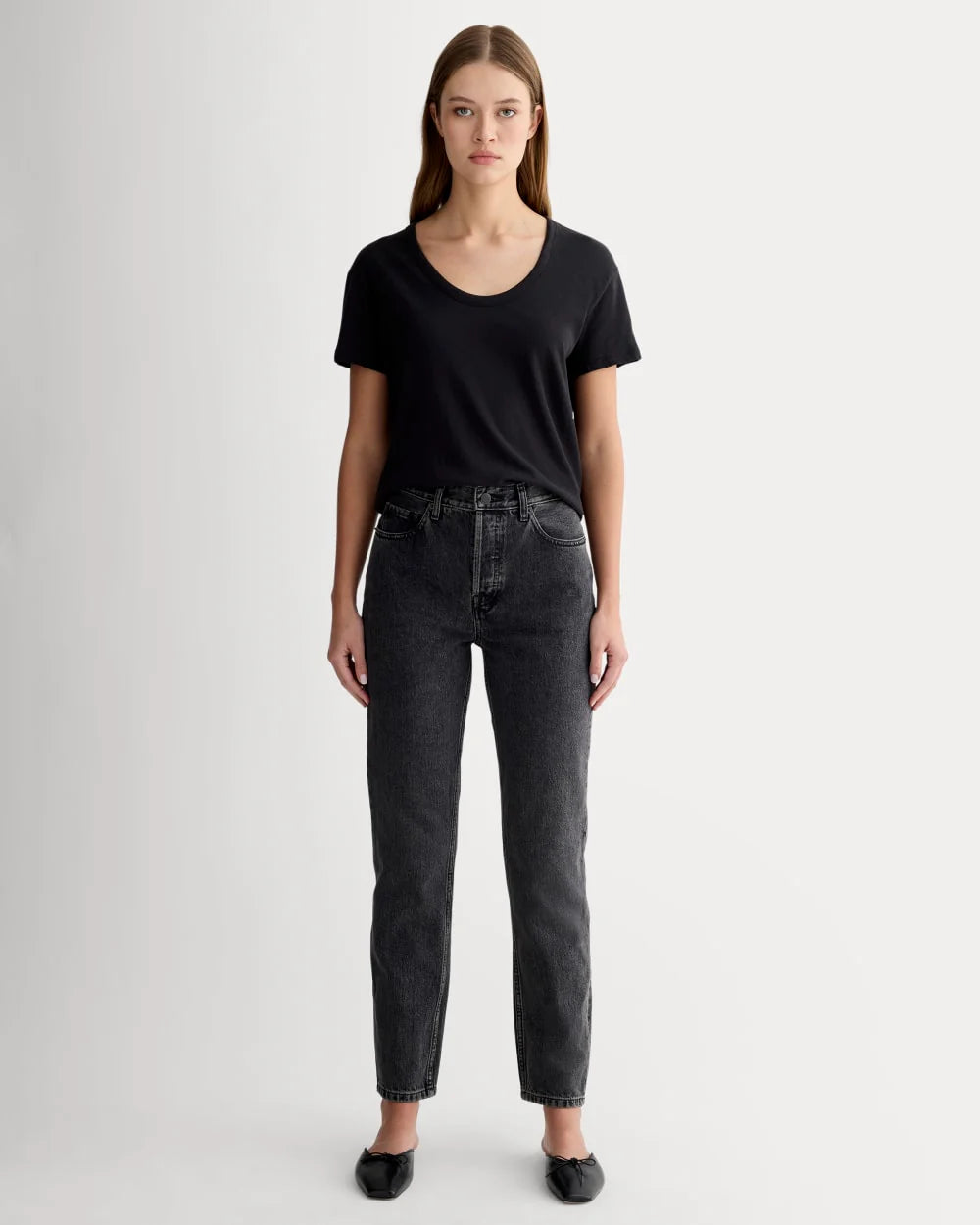 The ’90s Cheeky® Jean | Washed Black | 26.5" Inseam
