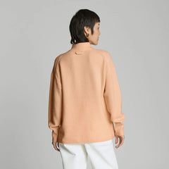 The Cozy-Stretch Pullover | Apricot