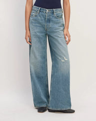 The Super Baggy Jean | Faded Indigo