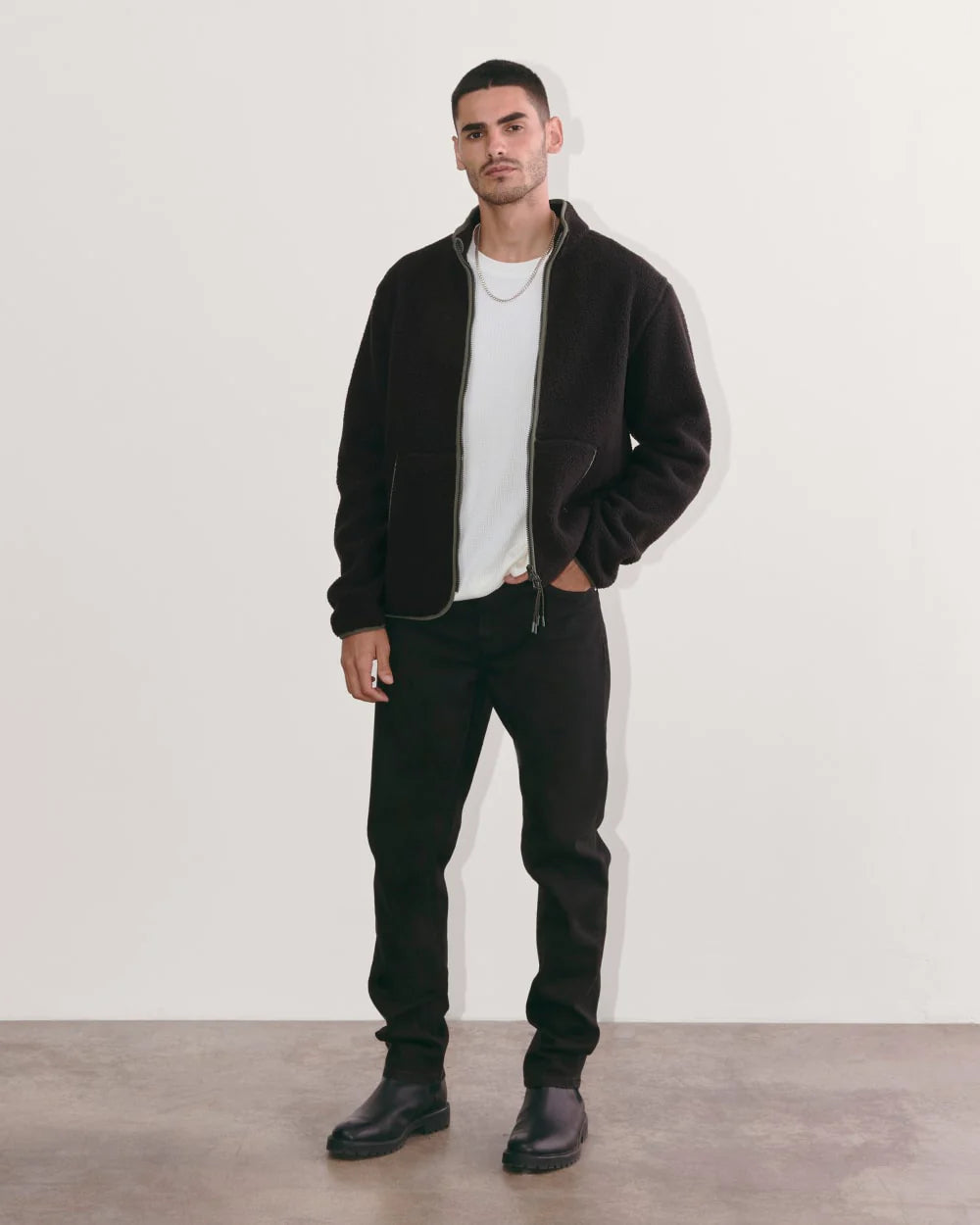 The Teddy Fleece | Black