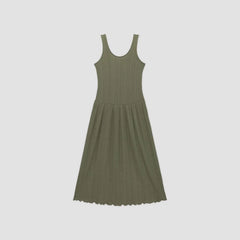 The Rib Soft Knit Scoop-Neck Dress | Kalamata