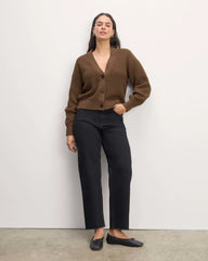 The Boxy Cardigan in Everyday Cotton | Cocoa