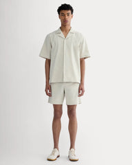 The Seersucker Resort Shirt | Trench Coat Khaki / Natural