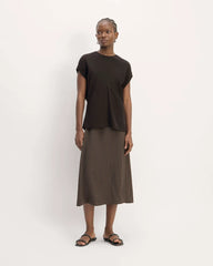 The Drape Top in Butterlite | Black