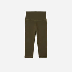 The Perform Cropped Legging | Dark Olive