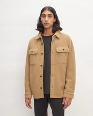 The ReNew Fleece Everyone Overshirt | Tiger's Eye