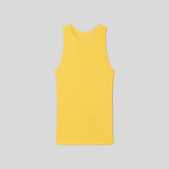 The Luxe Rib Racerback Tank | High Visibility Yellow
