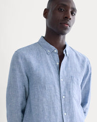 The Classic Shirt in Linen | Chambray