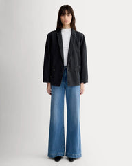 The Denim Chore Blazer |  Black