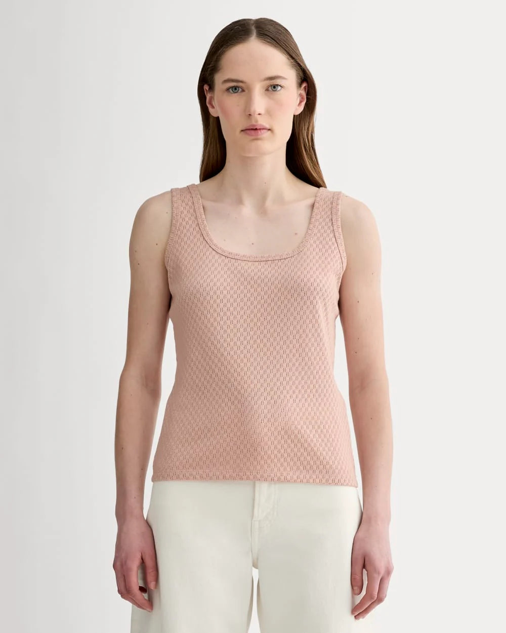 The Pointelle Cami | Rose Smoke