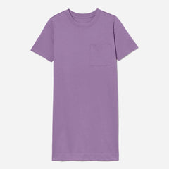 The Organic Cotton Weekend Tee Dress | Dark Orchid