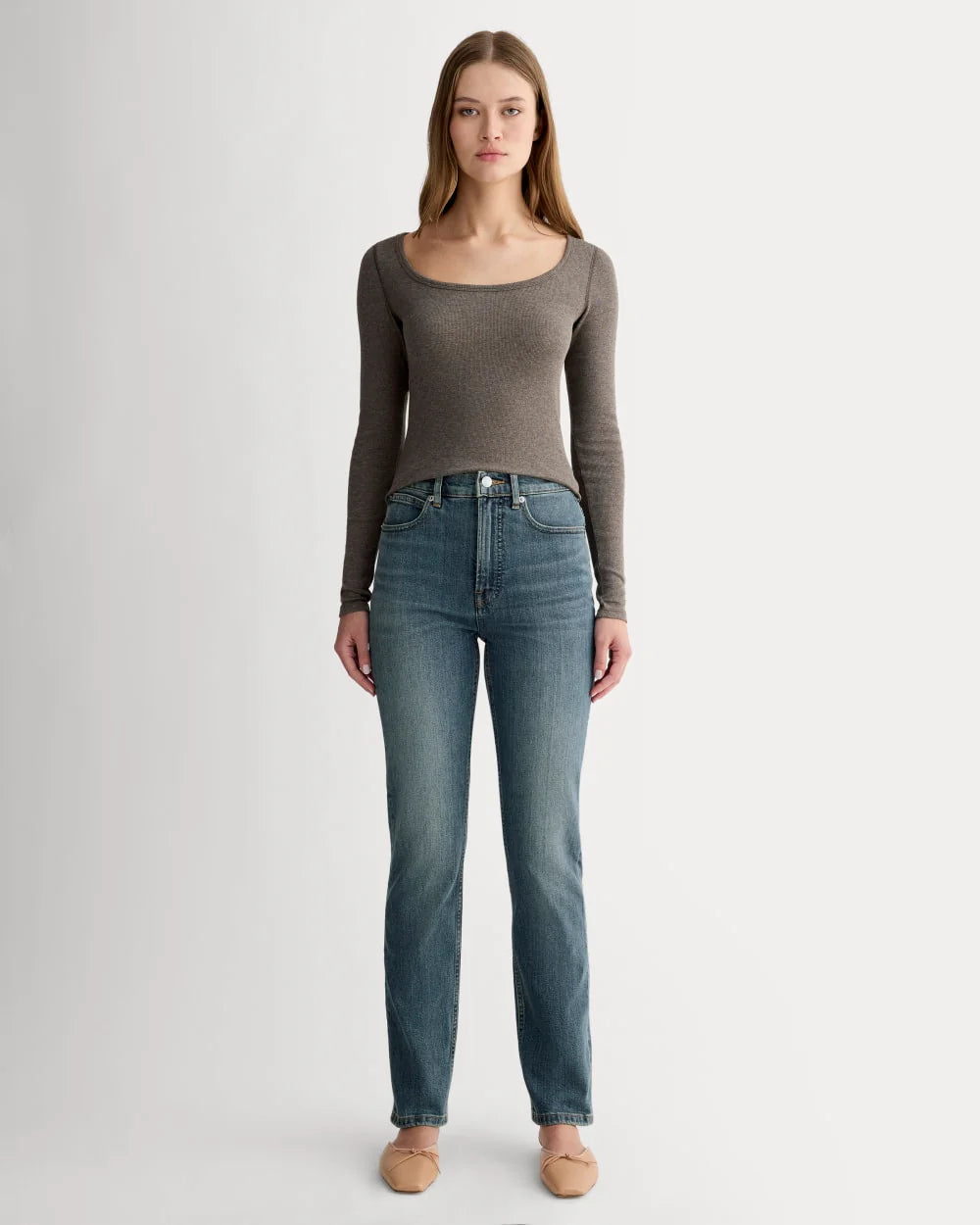 The Way-High® Slim Jean | Indigo Blue | 31" Inseam