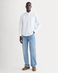 The Slim Oxford Shirt | White | Tall