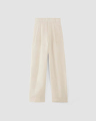 The Linen Way-High® Drape Pant  | Bone